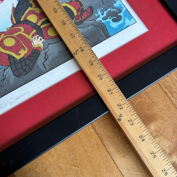 Avatar the Last Airbender Japanese Edo Giclee Limited Poster Print Mondo signed - Picture 10 of 11